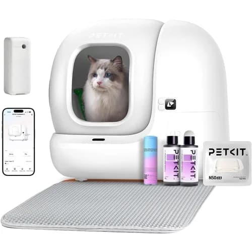 펫킷 퓨라맥스2 puramax2 고양이 자동화장실 대형 - 자동 고양이 화장실 제품 이미지, 테니스 뇌피셜