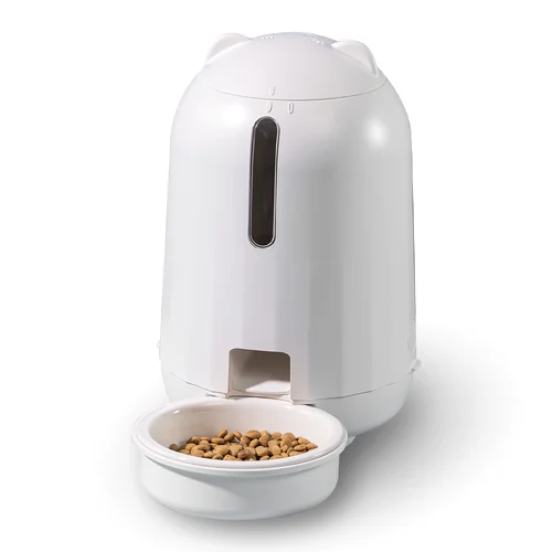 페키움 강아지 고양이 자동 급식기 도자기 밥그릇 - 자동 급식기 제품 이미지, 테니스 뇌피셜