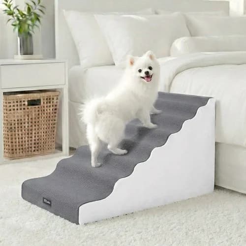 레토 강아지 계단 2단 - 강아지계단 제품 이미지, 테니스 뇌피셜