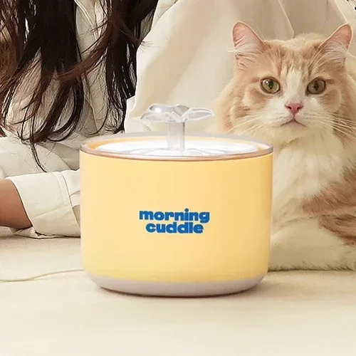 모닝커들 무선 UVC살균 고양이 강아지 펫 정수기 급수기 음수대