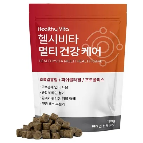 상품정보링크 생성헬시비타 강아지 멀티 건강 케어 영양제, 1개, 180정20%